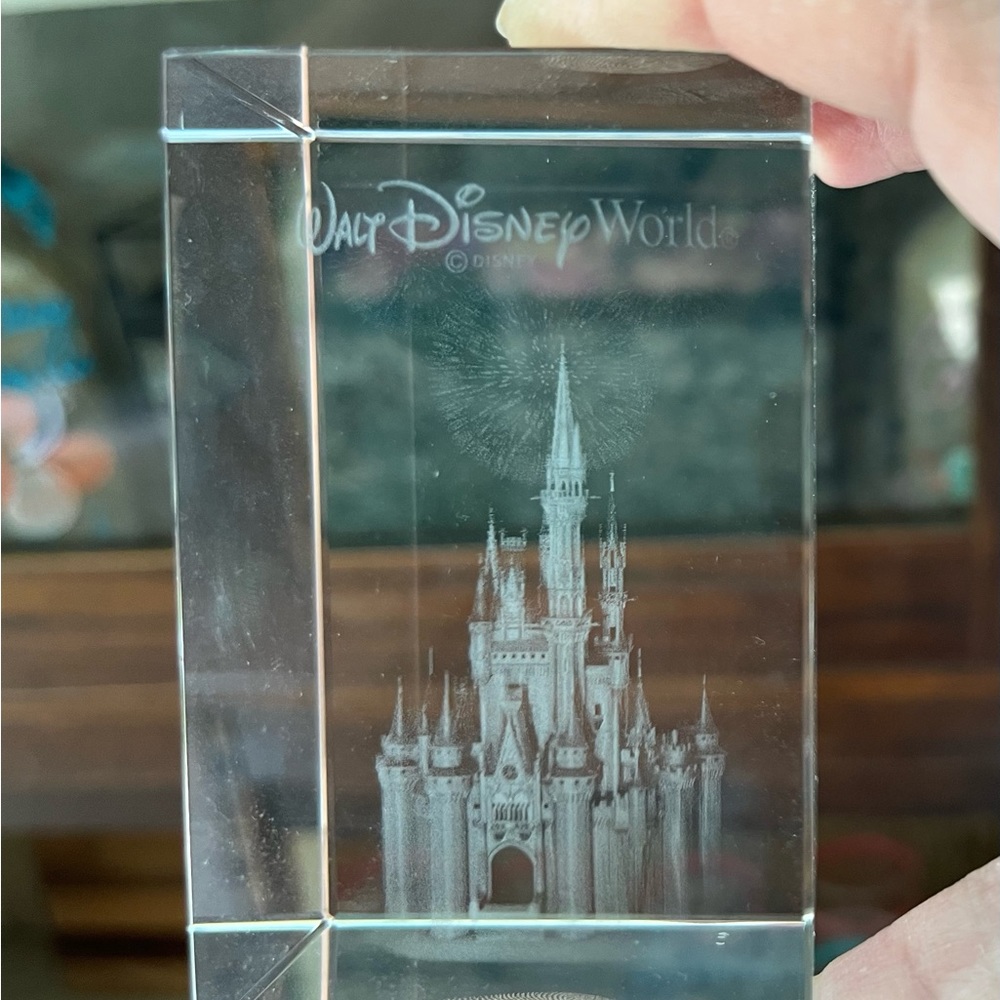 Disney Cinderella’s Castle Holographic Laser Cube